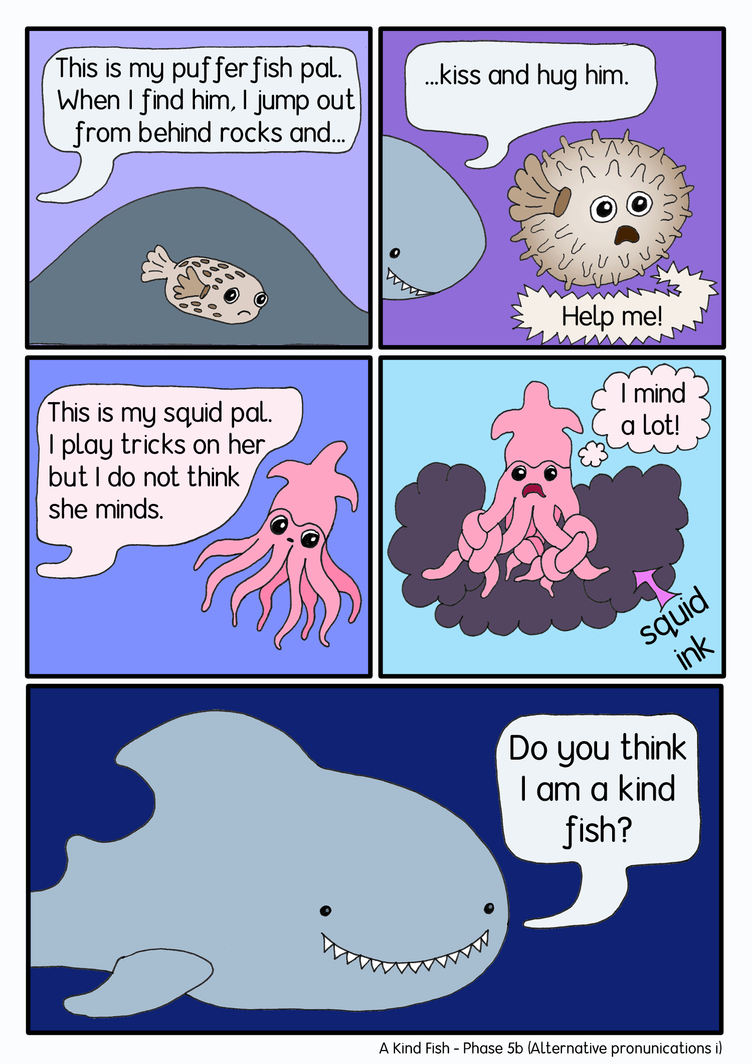 A kind fish comic panel2