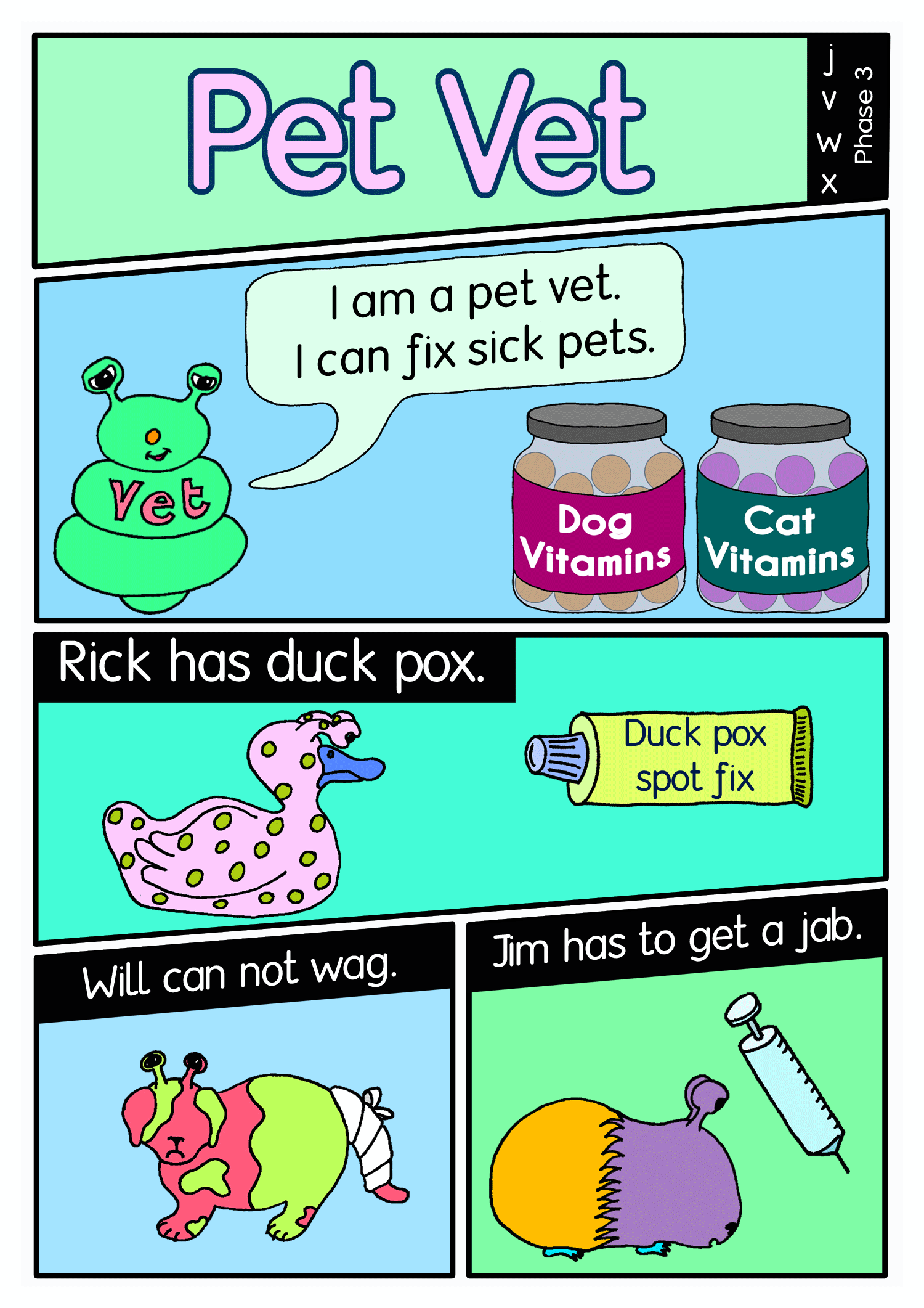 Pet Vet comic panel1